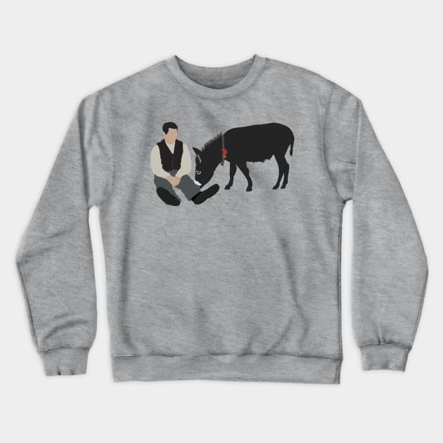 Padraic and Jenny Crewneck Sweatshirt by gleaner